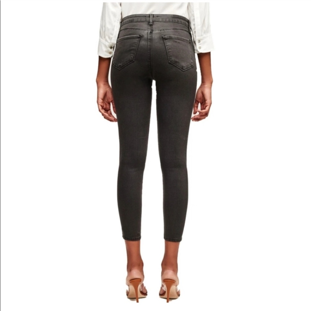 ✨L’Agence Margot High Rise Skinny Coal Coated Jean - Picture 3 of 10